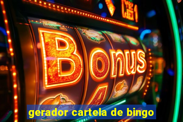 gerador cartela de bingo